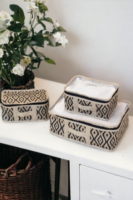 3'lü Bavul İçi Düzenleyici Set - Valiz Organizer ve Seyahat Hurcu 106168 - 3