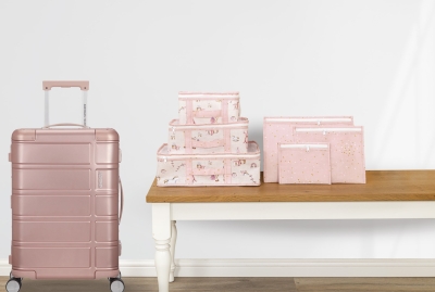 Buti Baby 6 lı Bavul Organizer Seyahat Çantası Pembe 104485 - 2