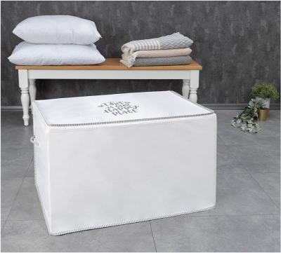 Yatak Altı Baza Hurcu Fermuarlı Düzenleyici İpli Yastık Hurcu Baza Hurcu 65*45*25cm - 104195 - Buti