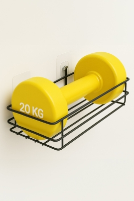 10 Adet 7x7cm Yedek Süper Güçlü Yapışkanlı Askı, 20KG Banyo - Mutfak Raf Tutucu Sticker, Delmesiz - 6