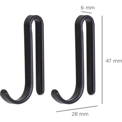 4 Adet Plastik Askı Metal Banyo Mutfak Rafları Için - 3