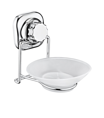 Delmeye Son Vakumlu Katı Sabunluk Düzenleyici Krom VK-713 - 2