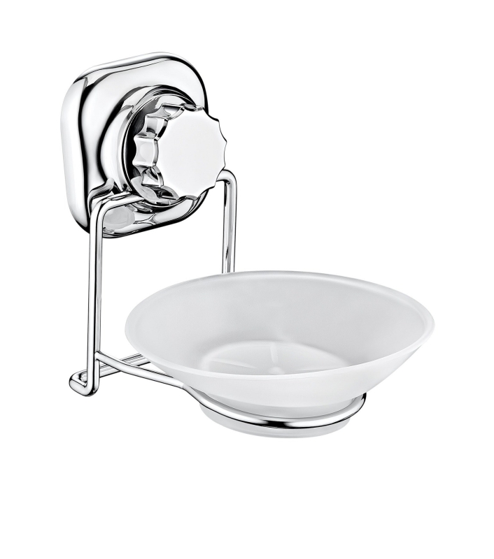 Delmeye Son Vakumlu Katı Sabunluk Düzenleyici Krom VK-713 - 2