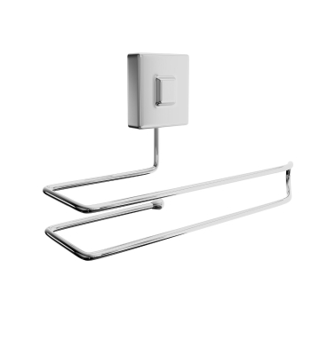 Yapışkanlı Banyo Mutfak Solo Havlu Askılığı Krom Y-609 KASA - 54 - 2