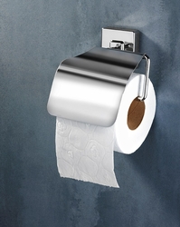Sas Haus - Sas Haus Delmeye Son Yapışkanlı Tuvalet Kağıtlığı Wc Kağıtlık Tutucu Krom KY - 001