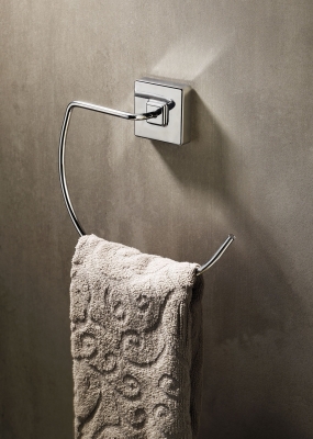 Krom Havlu Askılığı - Banyo ve Mutfak İçin Şık ve Fonksiyonel Tasarım - Sas Haus