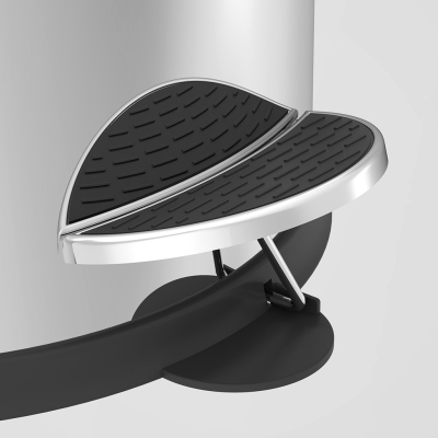 Krom 5 Lt Pedallı Banyo, Mutfak, Tuvalet Çöp Kovası - 4