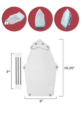 Teflon Ütü Altlığı Yanmaz Yapışmaz Parlatmaz Ütü Tabanı Ütü Altlığı - 6