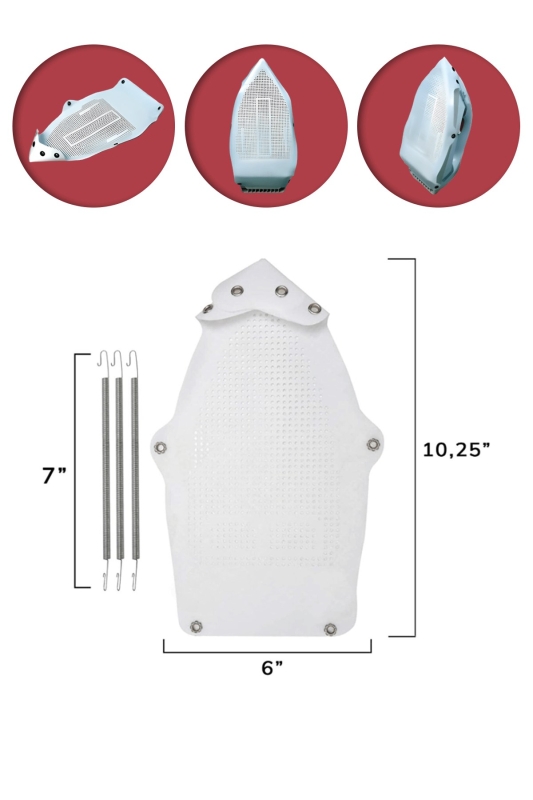 Teflon Ütü Altlığı Yanmaz Yapışmaz Parlatmaz Ütü Tabanı Ütü Altlığı - 6