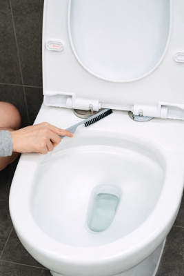 Silikon Tuvalet Klozet Detay Temizleme Ve İnce Detay Fırça 1 Adet - 5