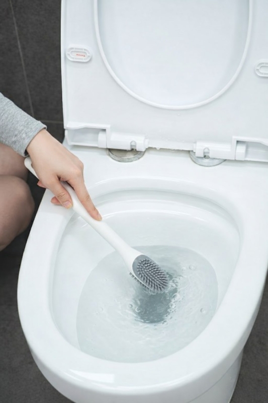 Silikon Tuvalet Klozet Detay Temizleme Ve İnce Detay Fırça 1 Adet - 6