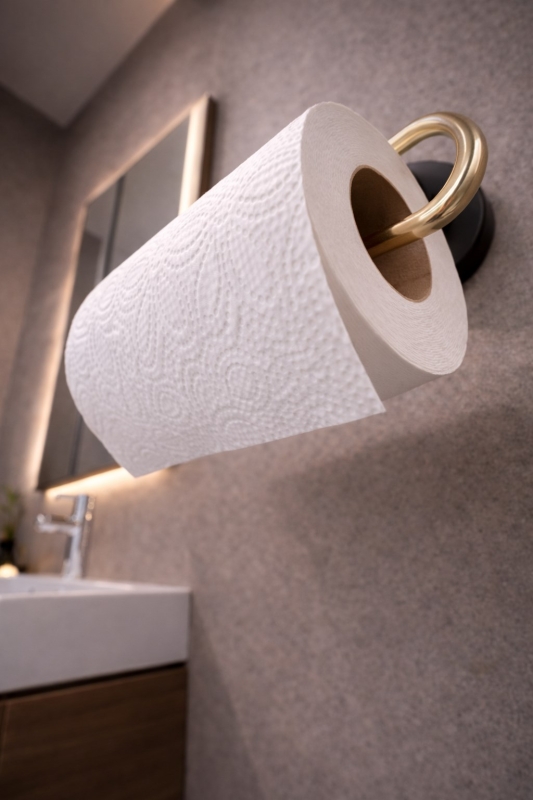 Yapışkanlı Gold Solo Havluluk Duvar Tipi Delme Gerektirmez Banyo Havlu Askılığı S-110 - 5