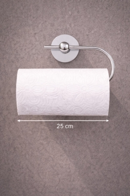 Yapışkanlı Krom Solo Havluluk Duvar Tipi Delme Gerektirmez Havlu Askılığı KASA - 20 - 7