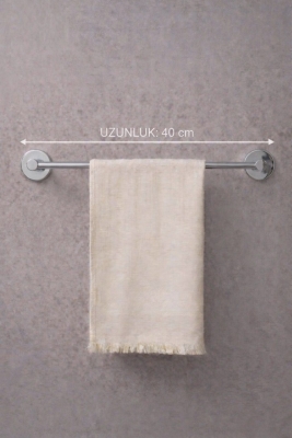  Yapışkanlı Uzun Havluluk Havlu Asacağı Krom 101-K KASA - 18 - 7