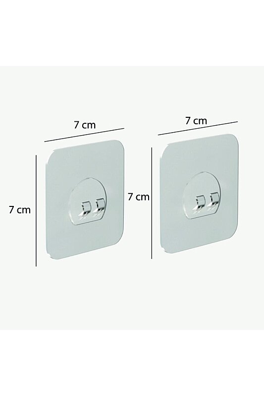 2'li Banyo Rafı Yapışkanı – Delmeden Şampuanlık ve Banyo Köşelik Montaj Aparatı - 5
