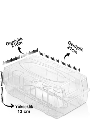 Kadın Ayakkabı Düzenleme Kutusu Bayan Ayakkabı Koruma Kutusu Şeffaf 10 Adet - 3