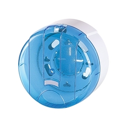  - SAS Mini Pratik Tuvalet Kağıdı Dispenseri Şeffaf Mavi rulo kağıtlık