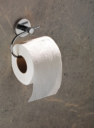 Sas Haus - SAS Tuvalet Wc Kağıtlık Kapaksız Krom Kaplama Kağıtlık Standı